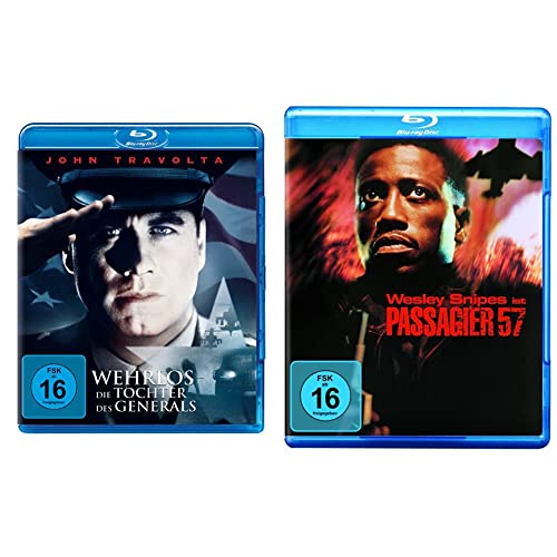 Wehrlos - Die Tochter des Generals [Blu-ray] & Passagier 57 [Blu-ray] von Paramount Pictures (Universal Pictures)