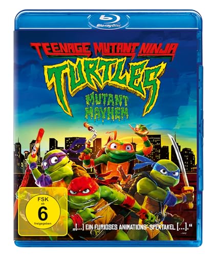 Teenage Mutant Ninja Turtles: Mutant Mayhem (Blu-ray) von Paramount Pictures (Universal Pictures Germany GmbH)