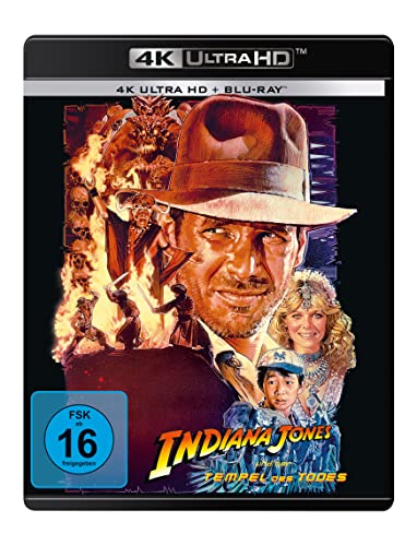 Indiana Jones und der Tempel des Todes [4K Ultra HD] + [Blu-ray] von PARAMOUNT PICTURES