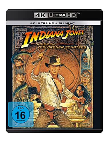 Indiana Jones: Jäger des verlorenen Schatzes [4K Ultra HD] + [Blu-ray] von Paramount Pictures (Universal Pictures