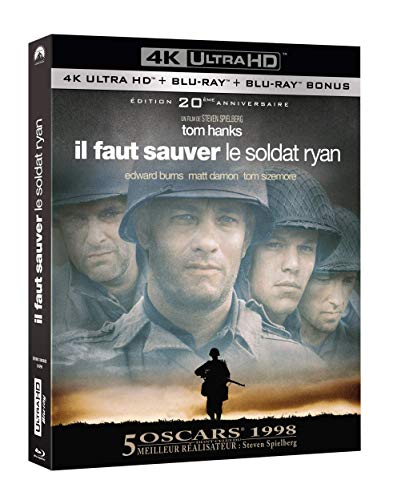 Il faut sauver le soldat Ryan [4K Ultra HD + Blu-ray + Blu-ray bonus - Édition 20ème anniversaire] von Paramount Pictures