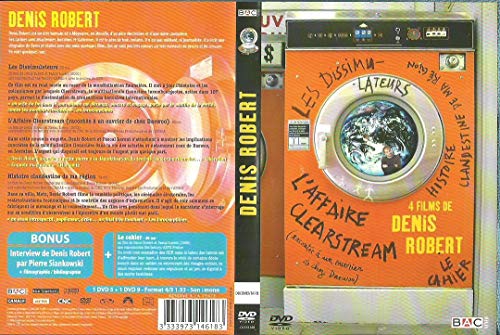 Coffret Denis Robert 2 DVD : Clearstream, l'enquète /Les Dissimulateurs/Histoire clandestine de ma région + Bonus [FR Import] von Paramount