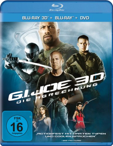 G.I. Joe 3D - Die Abrechnung - Blu-ray 3D + 2D + DVD (Blu-ray) von Paramount