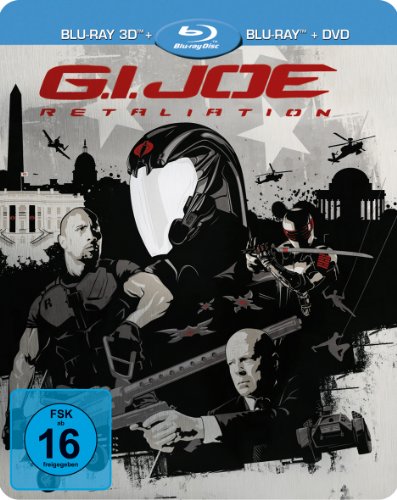 G.I. Joe: Die Abrechnung - Steelbook [Blu-ray 3D + Blu-ray + DVD] [Limited Edition] von Paramount