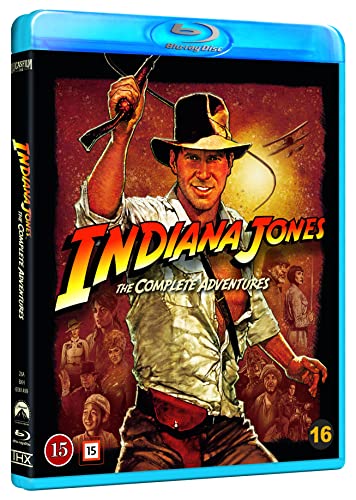 Indiana Jones Quadrilogy Box (5 Disc) (Blu-Ray) von Paramount