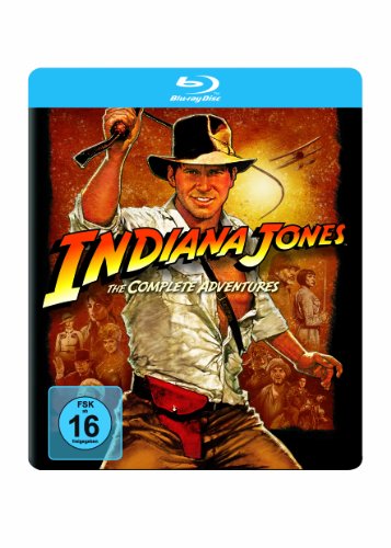 Indiana Jones The Complete Adventures : Jumbo Steelbook inkl. Zippo [Blu-ray] von Paramount