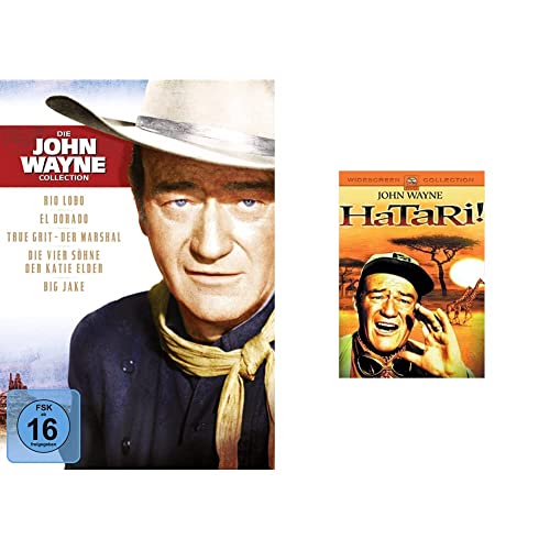 John Wayne Jubiläums-Box [5 DVDs] & Hatari! von Paramount