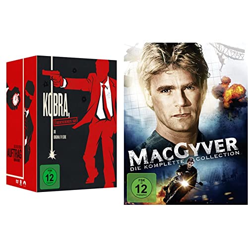 Kobra, übernehmen Sie - Die komplette Serie [47 DVDs] & MacGyver – Die komplette Collection [38 DVDs] von Paramount