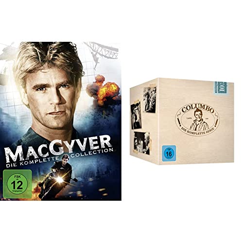 MacGyver – Die komplette Collection [38 DVDs] & Columbo - Gesamtbox [35 DVDs] von Paramount