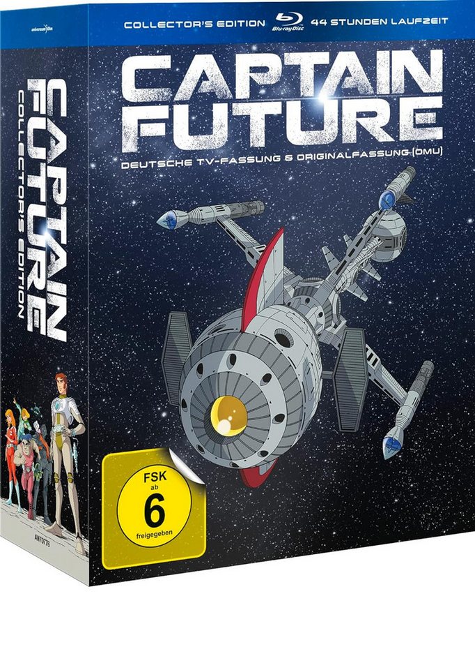 Paramount Blu-ray Captain Future Collector's Edition Komplette Serie BluRay, (6-St) von Paramount