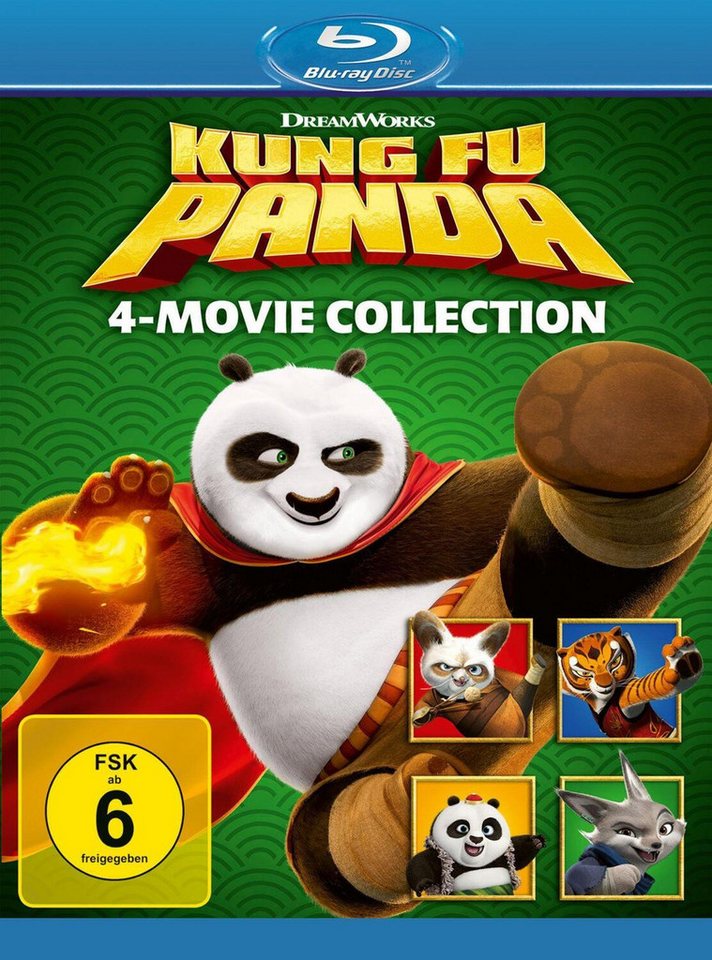 Paramount Blu-ray Kung Fu Panda - 1-4 Collection Paramount Blu-ray Kung Fu Panda - 1-4 Collection von Paramount