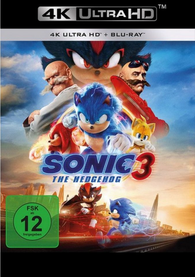 Paramount Blu-ray Sonic The Hedgehog 3 - 4K UHD Paramount Blu-ray Sonic The Hedgehog 3 - 4K UHD von Paramount