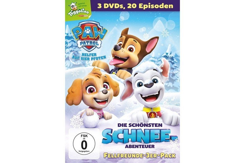 Paramount DVD Paw Patrol: Die schönsten Schnee-Abenteuer Paramount DVD Paw Patrol: Die schönsten Schnee-Abenteuer von Paramount