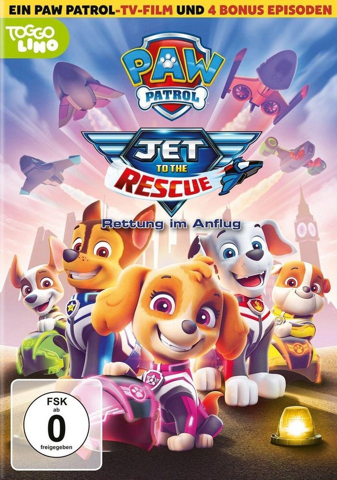 DVD Paw Patrol - Rettung im Anflug - Jet to the Rescue DVD Paw Patrol - Rettung im Anflug - Jet to the Rescue von OTTO