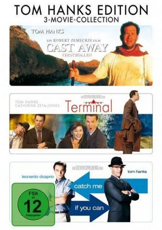 Paramount DVD Tom Hanks Edition: Cast Away / Terminal / Catch Me if You Can Paramount DVD Tom Hanks Edition: Cast Away / Terminal / Catch Me if You Can von Paramount