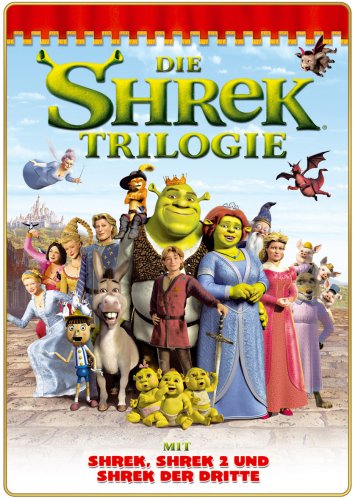 Shrek 1-3 - Trilogy [3 DVDs] von Paramount