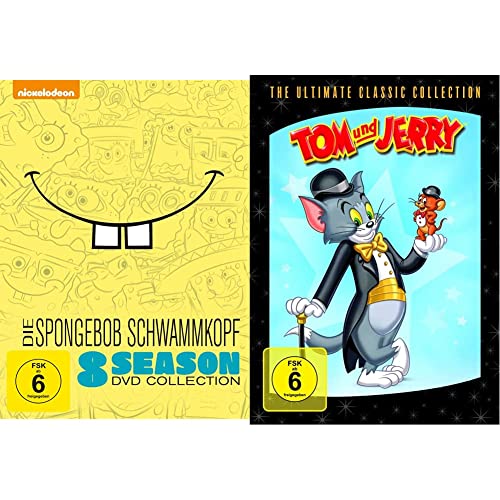 SpongeBob Schwammkopf - Die SpongeBob Schwammkopf 8 Season DVD Collection & Tom & Jerry - The Ultimate Collection [12 DVDs] von Paramount