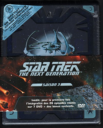 Star Trek : The Next Generation : L'Intégrale Saison 3 - Coffret 7 DVD (Nouveau packaging) [FR Import] von Paramount