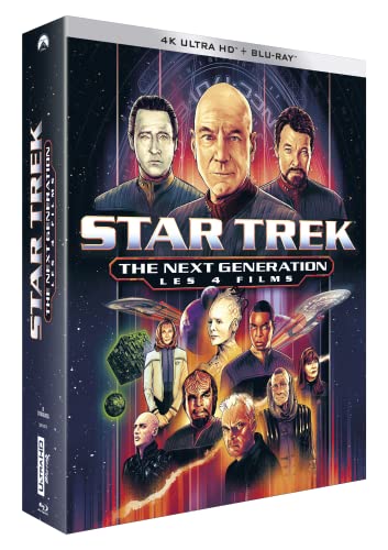 Star trek : the next generation - 4 films 4k ultra hd [Blu-ray] [FR Import] von Paramount