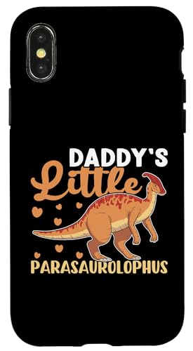 Dinosaurier: Daddy's Little Parasaurolophus Hülle für iPhone X/XS Dinosaurier: Daddy's Little Parasaurolophus Hülle für iPhone X/XS von Parasaurolophus Dinosaur Designs For Kids