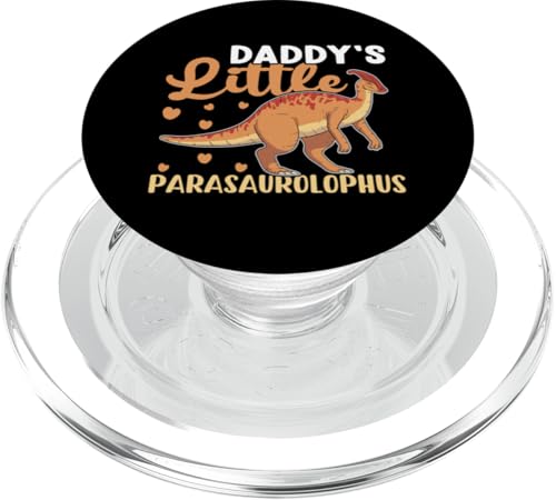 Dinosaurier: Daddy's Little Parasaurolophus PopSockets PopGrip für MagSafe Dinosaurier: Daddy's Little Parasaurolophus PopSockets PopGrip für MagSafe von Parasaurolophus Dinosaur Designs For Kids