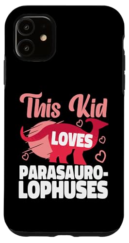 Dinosaurier: Dieses Kind liebt Parasaurolophen Hülle für iPhone 11 Dinosaurier: Dieses Kind liebt Parasaurolophen Hülle für iPhone 11 von Parasaurolophus Dinosaur Designs For Kids
