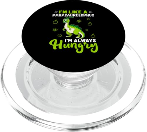 Dinosaurier: I'm Like A Parasaurolophus, I'm Always Hungry PopSockets PopGrip für MagSafe Dinosaurier: I'm Like A Parasaurolophus, I'm Always Hungry PopSockets PopGrip für MagSafe von Parasaurolophus Dinosaur Designs For Kids