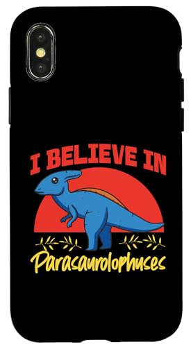 Dinosaurier: Ich glaube an Parasaurolophen Hülle für iPhone X/XS Dinosaurier: Ich glaube an Parasaurolophen Hülle für iPhone X/XS von Parasaurolophus Dinosaur Designs For Kids