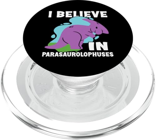 Dinosaurier: Ich glaube an Parasaurolophen PopSockets PopGrip für MagSafe Dinosaurier: Ich glaube an Parasaurolophen PopSockets PopGrip für MagSafe von Parasaurolophus Dinosaur Designs For Kids