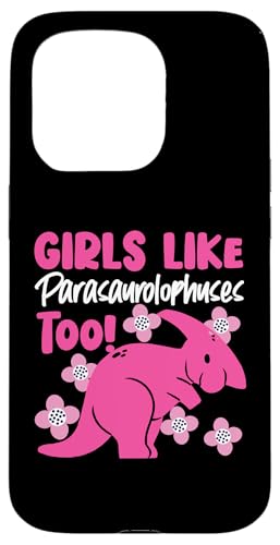 Dinosaurier: Mädchen mögen auch Parasaurolophus! Hülle für iPhone 15 Pro Dinosaurier: Mädchen mögen auch Parasaurolophus! Hülle für iPhone 15 Pro von Parasaurolophus Dinosaur Designs For Kids