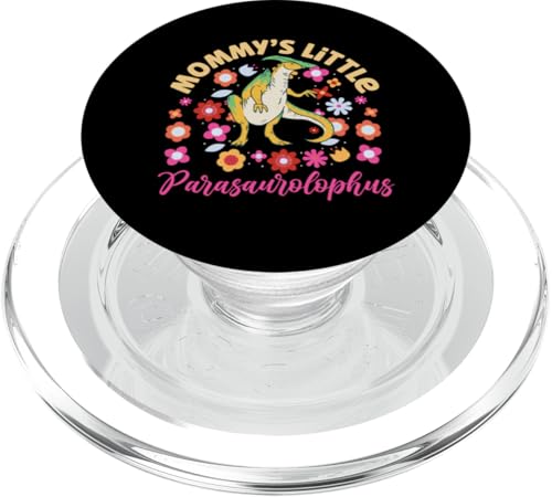 Dinosaurier: Mommy's Little Parasaurolophus PopSockets PopGrip für MagSafe Dinosaurier: Mommy's Little Parasaurolophus PopSockets PopGrip für MagSafe von Parasaurolophus Dinosaur Designs For Kids