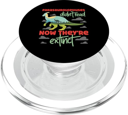 Dinosaurier: Parasaurolophen haben jetzt nicht gelesen, sie sind ausgestorben PopSockets PopGrip für MagSafe Dinosaurier: Parasaurolophen haben jetzt nicht gelesen, sie sind ausgestorben PopSockets PopGrip für MagSafe von Parasaurolophus Dinosaur Designs For Kids