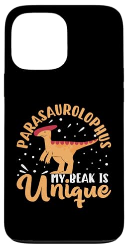 Dinosaurier: Parasaurolophus - Mein Schnabel ist einzigartig Hülle für iPhone 13 Pro Max Dinosaurier: Parasaurolophus - Mein Schnabel ist einzigartig Hülle für iPhone 13 Pro Max von Parasaurolophus Dinosaur Designs For Kids