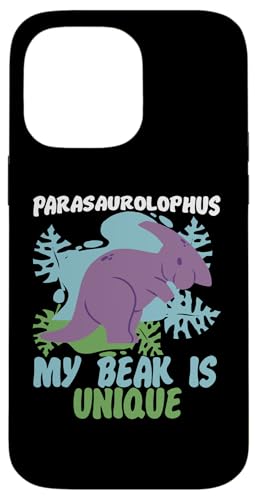 Dinosaurier: Parasaurolophus - Mein Schnabel ist einzigartig Hülle für iPhone 14 Pro Max Dinosaurier: Parasaurolophus - Mein Schnabel ist einzigartig Hülle für iPhone 14 Pro Max von Parasaurolophus Dinosaur Designs For Kids
