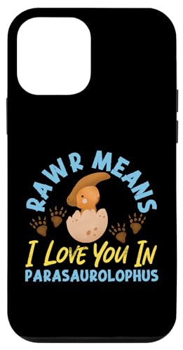 Dinosaurier: Rawr bedeutet ich liebe dich in Parasaurolophus Hülle für iPhone 12 mini Dinosaurier: Rawr bedeutet ich liebe dich in Parasaurolophus Hülle für iPhone 12 mini von Parasaurolophus Dinosaur Designs For Kids