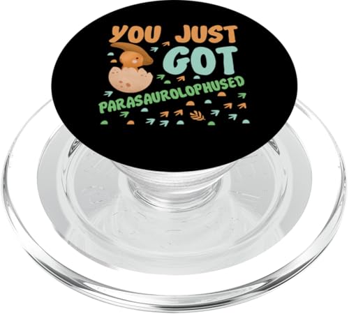 Dinosaurier: You Just Got Parasaurolophused PopSockets PopGrip für MagSafe Dinosaurier: You Just Got Parasaurolophused PopSockets PopGrip für MagSafe von Parasaurolophus Dinosaur Designs For Kids