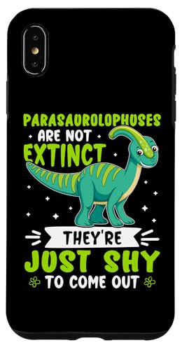 Parasaurolophus sind nicht ausgestorben, nur schüchtern, herauszukommen Hülle für iPhone XS Max Parasaurolophus sind nicht ausgestorben, nur schüchtern, herauszukommen Hülle für iPhone XS Max von Parasaurolophus Dinosaur Designs For Kids