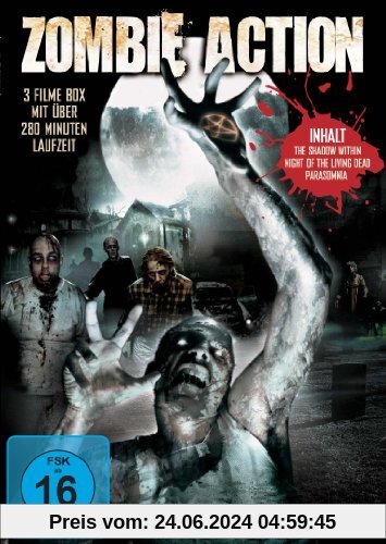 Zombie Action Box von Parasomnia: William Malone Night of the Living Dead: George A. Romero The hadow Within: Silvana Zancolo