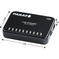 PARAT PARAPROJECT MC10 Multi-Charger 10x USB-A/2,4A von Parat