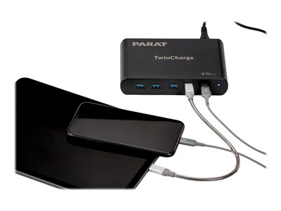 PARAT TC5 TwinCharger schwarz PARAT TC5 TwinCharger schwarz von Parat