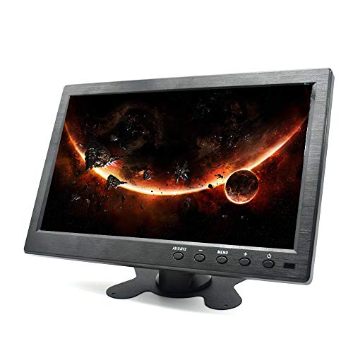 Pardarsey 10.1 Inch HD Monitor for Mini TV & Computer Display TFT LCD Colour Screen for Car Backup Camera & Home Security System Built-in Speaker Support BNC/AVI/VGA/HDMI Pardarsey 10.1 Inch HD Monitor for Mini TV & Computer Display TFT LCD Colour Screen for Car Backup Camera & Home Security System Built-in Speaker Support BNC/AVI/VGA/HDMI von Pardarsey