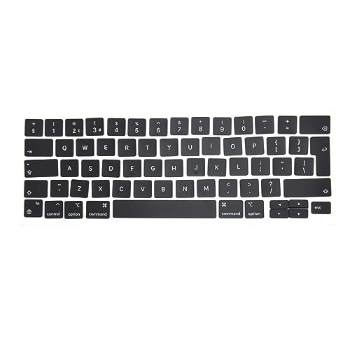 Pardarsey Ersatz-Tastenkappen für UK-Tastaturen, vollständiges Set mit UK-Tastenkappen, QWERTY, kompatibel mit MacBook Pro 13,3 Zoll Modell A2338 M1 2020–2021 Jahr EMC 3578 von Pardarsey