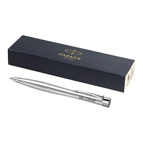 Exklusiver PARKER Kugelschreiber Modell URBAN grau/silber inkl. Gravur Lasergravur graviert neu Exklusiver PARKER Kugelschreiber Modell URBAN grau/silber inkl. Gravur Lasergravur graviert neu von Parker-