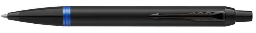 PARKER Druckkugelschreiber IM Vibrant Rings, schwarz / blau von Parker