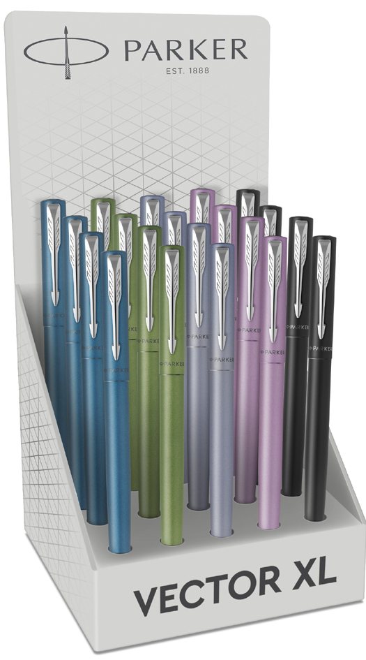 PARKER Füllhalter VECTOR XL, 20er Display PARKER Füllhalter VECTOR XL, 20er Display von Parker