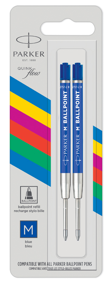 PARKER Kugelschreiber-Großraummine QUNIKflow BASIC, blau von Parker