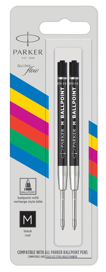 PARKER Kugelschreiber-Großraummine QUNIKflow BASIC, schwarz von Parker