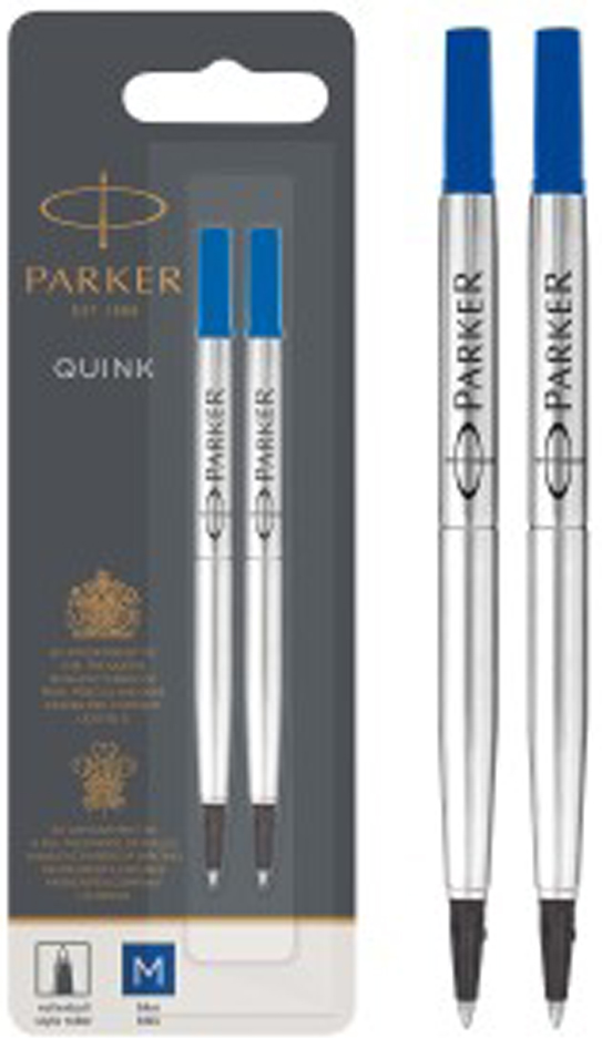 PARKER Rollerballmine QUINK, 0,7 mm, blau, 2er Blister von Parker