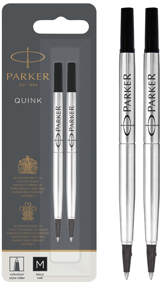 PARKER Rollerballmine QUINK, 0,7 mm, schwarz, 2er Blister von Parker