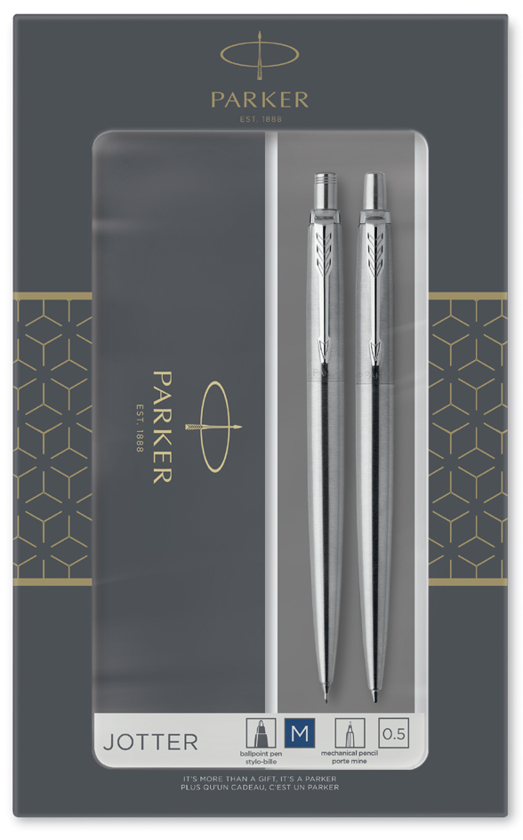 PARKER Schreibgeräte-Set JOTTER Edelstahl C.C. von Parker